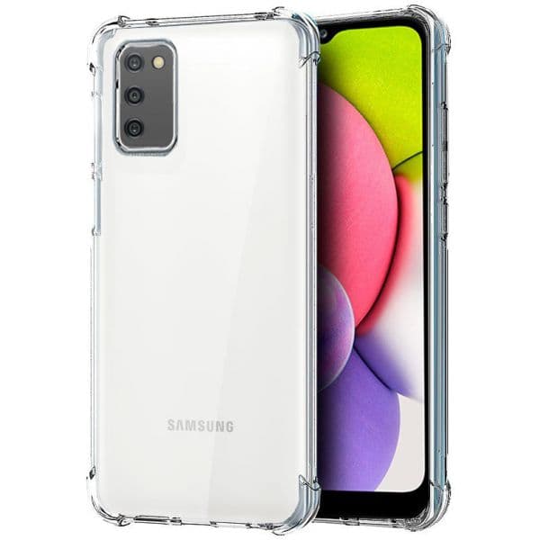 Cool Accesorios Capa AntiShock para Samsung Galaxy A03s A037 Clear