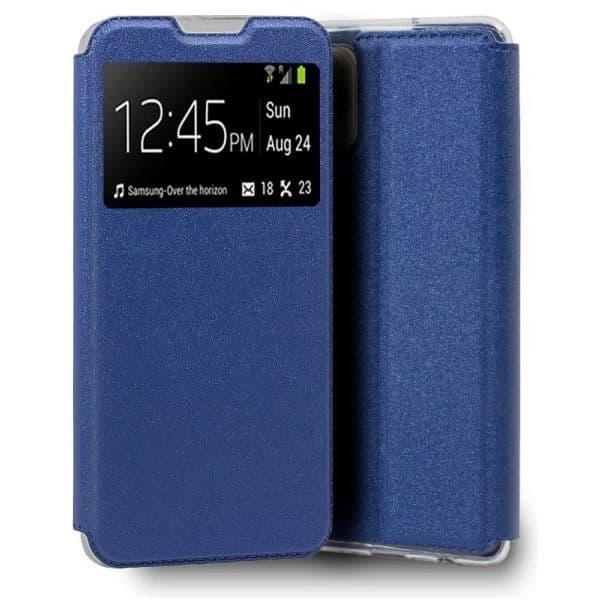 Cool Accesorios Capa Flip Cover para iPhone 13 Pro Max Liso Blue