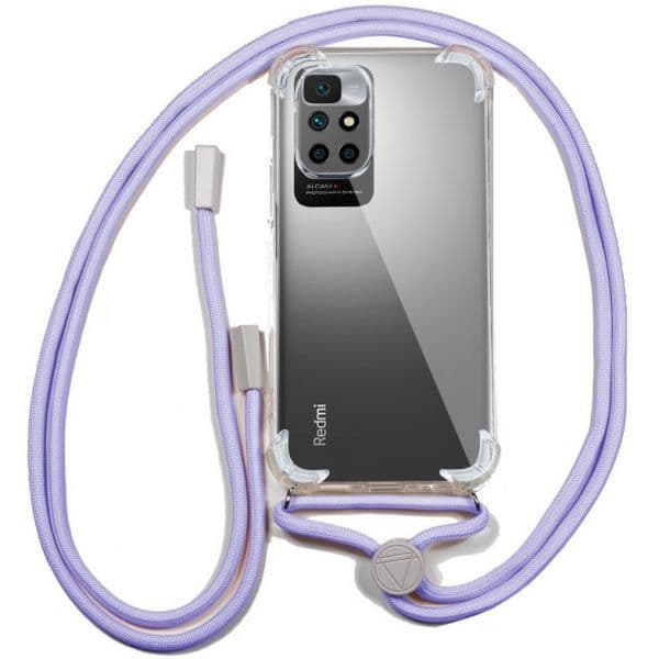 Capa Redmi 10 Silicone Cord Lilás