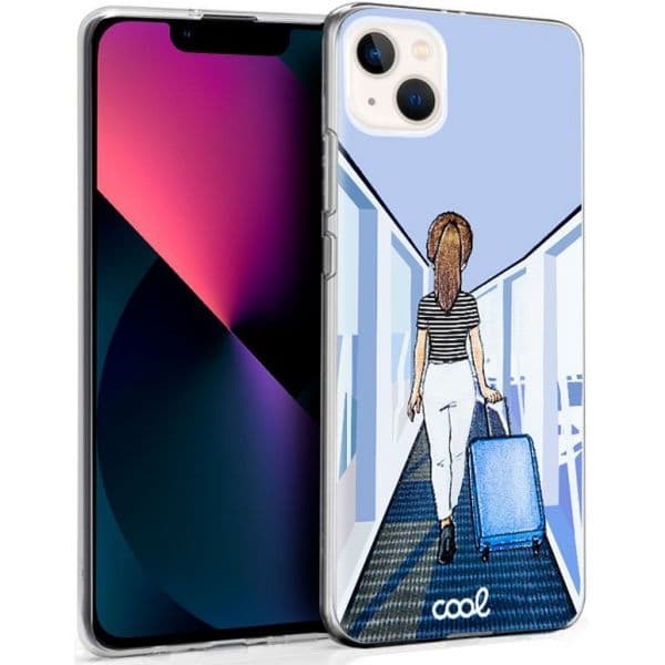 Capa Cool para iphone 13 Mini Desenhos de Viagens - C57736