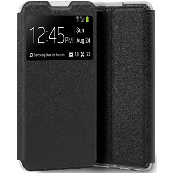 Flip Cover Case para ZTE Blade A31 Smooth Black