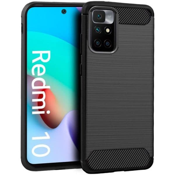 Capa para Xiaomi Redmi 10 Negro de Carbono - C58368