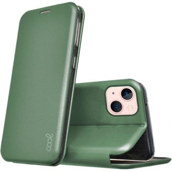 Cool Accesorios Capa Flip para iPhone 13 Elegance Green