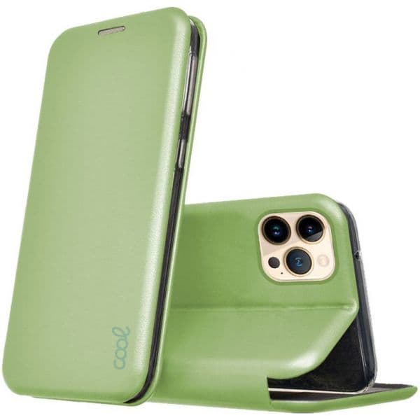 Cool Accesorios Capa Flip para iPhone 13 Pro Max Elegance Pistache