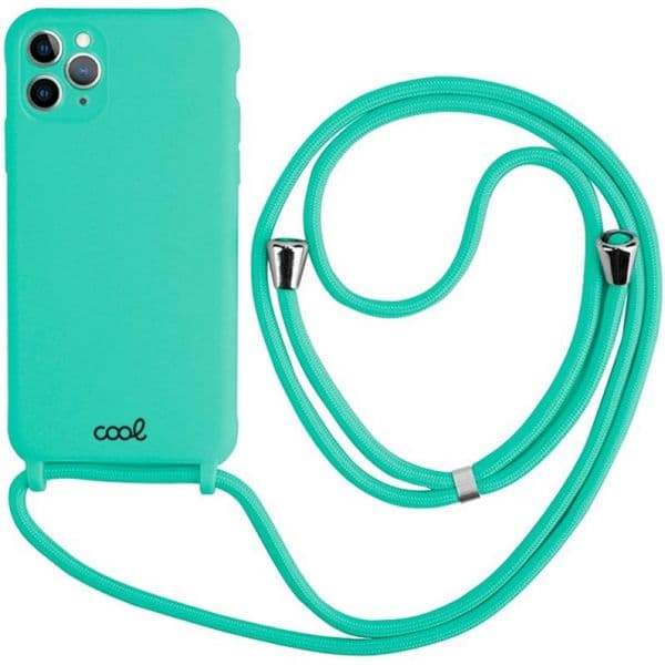Cool Accesorios Capa para iPhone 11 Pro Max com Cordão Liso Azul C59204