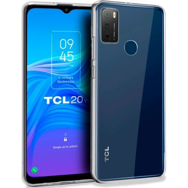 Cool Accesorios Capa Silicone para TCL 20Y Clear