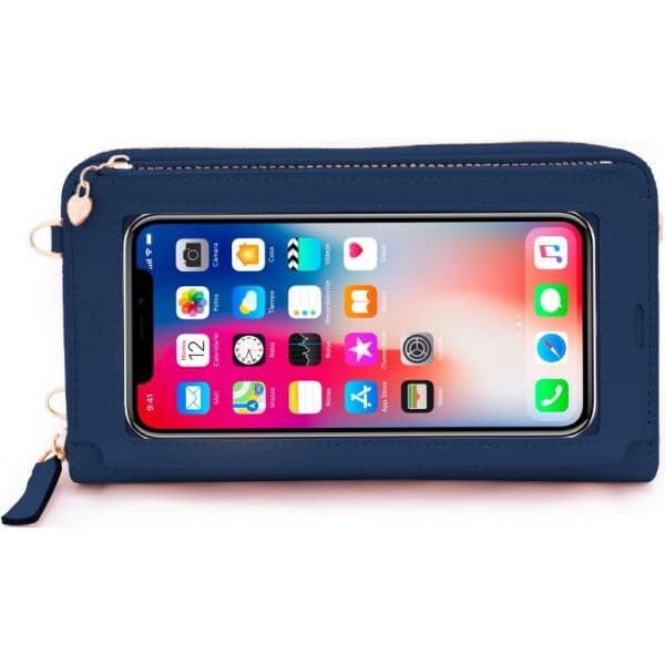 Cool Accesorios Bolsa Universal Horizontal 6.7" Navy Blue