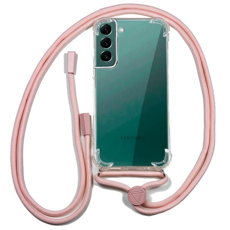 Cool Accesorios Capa para Samsung Galaxy S22 Plus S906 Cordón Pink