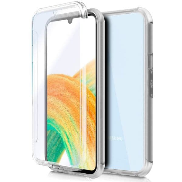 Cool Accesorios Capa de Silicone 3D para Samsung A336 Galaxy A33 5G Transparente