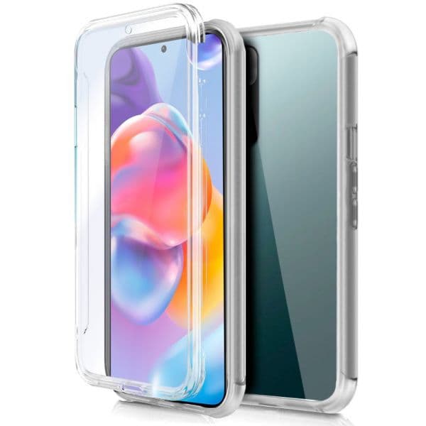 Cool Accesorios Capa 3D de Silicone para Xiaomi Redmi Note 11 Pro Plus 5G Transparente