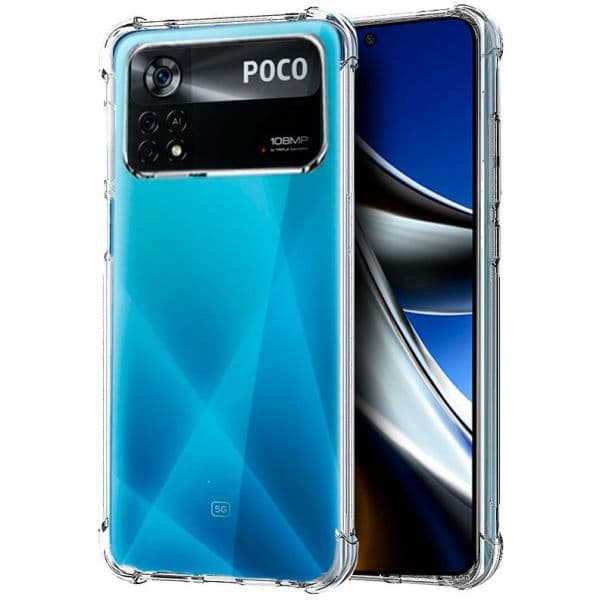 Cool Accesorios Capa para Poco X4 Pro 5G Antichoque Transparente