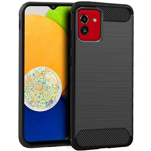 Cool Accesorios Capa para A035 Galaxy A03 Carbón Negro - 8434847062921