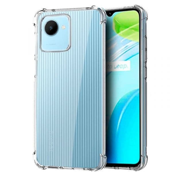 Cool Accesorios Capa Antishock para Realme C30/Narzo 50i Prime Clear