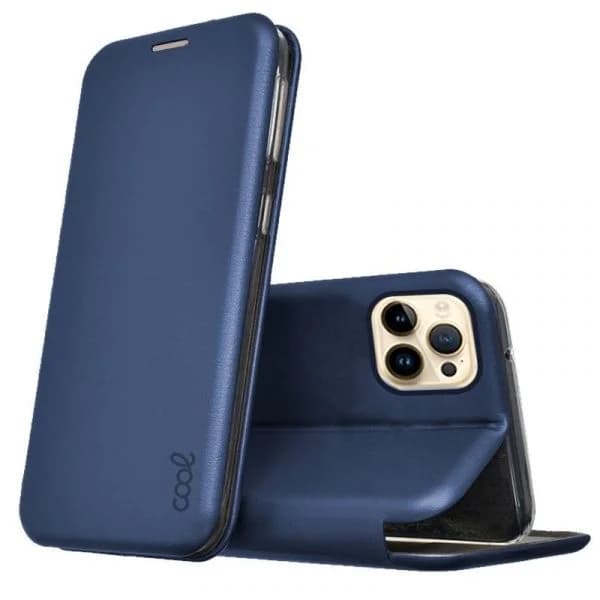 Capa Flip Cover Para Iphone 14 Pro Max Elegance Marino Iphone 14 Pro Max