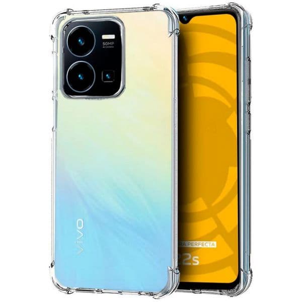 Cool Acessorios Capa AntiShock Clear para Vivo Y22s / Y35