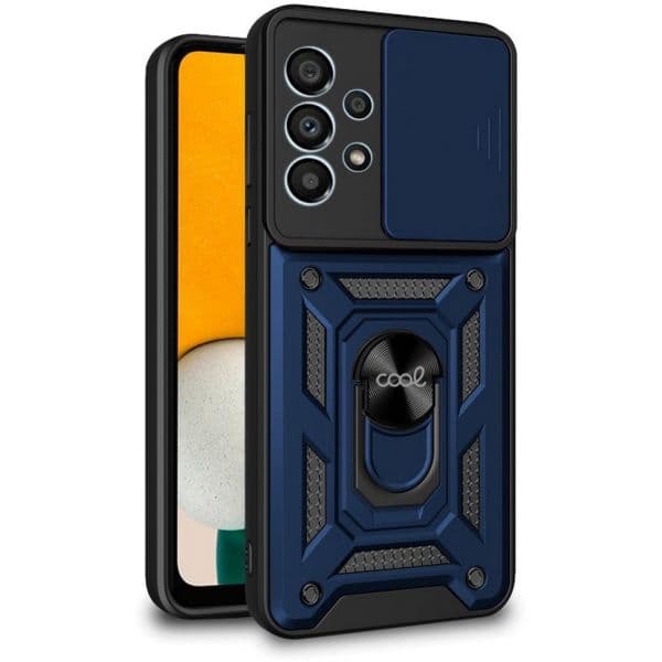Cool Acessorios Capa c/ Anel Samsung A136 Galaxy A13 5G / A04s (Azul Marinho) - CL000005648
