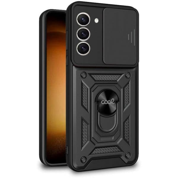 Cool Acessorios Capa Hard Ring Black para Samsung S911 Galaxy S23