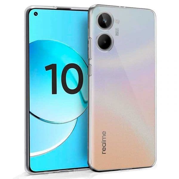 Cool Acessorios Capa de Silicone para Realme 10 (transparent. C66967