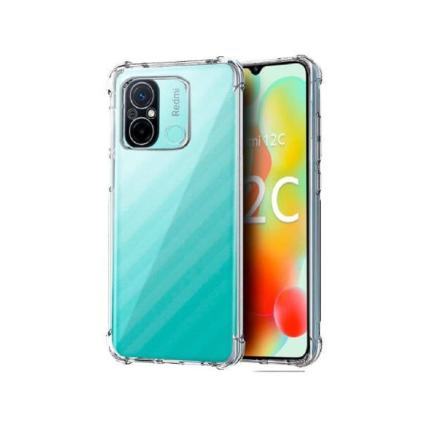 Capa Silicone Reforçado Xiaomi Redmi 12C Clear