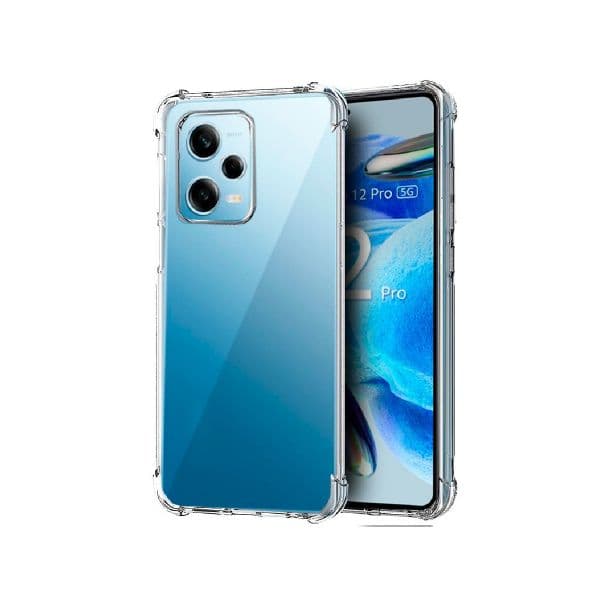 Capa Silicone Reforçado Xiaomi Redmi Note 12 Pro 5G Clear