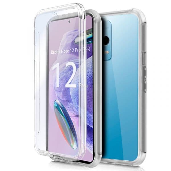 Cool Acessorios Capa Silicone 3D Frontal/Traseira Xiaomi Redmi Note 12 Pro Plus 5G (Transparente) - CL000006070