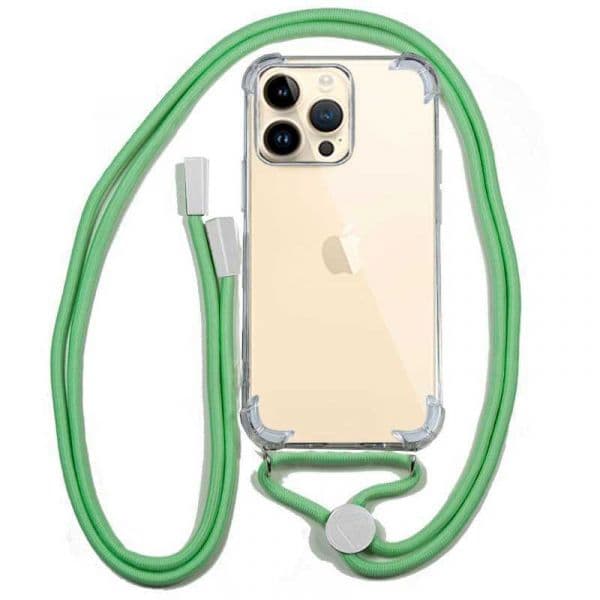 Cool Acessorios Capa para iphone 14 Pro Max Cord?o Verde C68190
