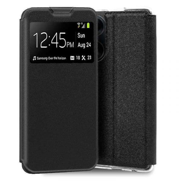 Cool Acessorios Capa Flip Cover para Oppo a98 5g Liso Preto C68282