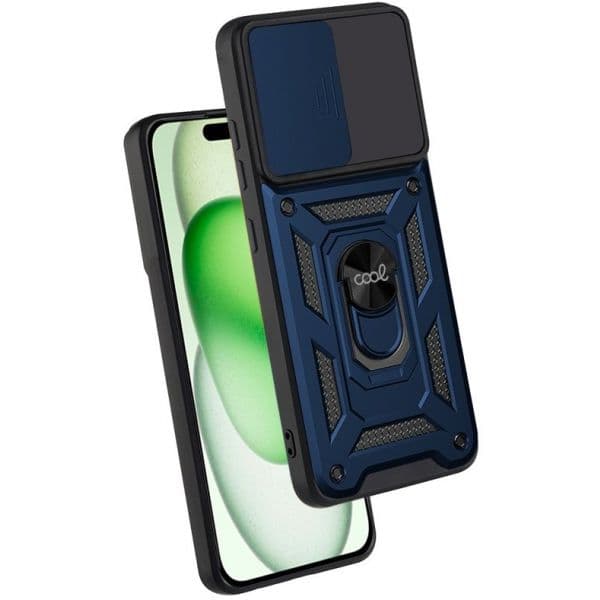 Cool Acessorios Capa iPhone 15 Plus c/ Anel Rígido (Azul Marinho) - CL000006094