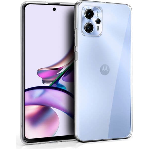 Cool Acessorios Capa Silicone para Motorola Moto G13 / G23 Clear