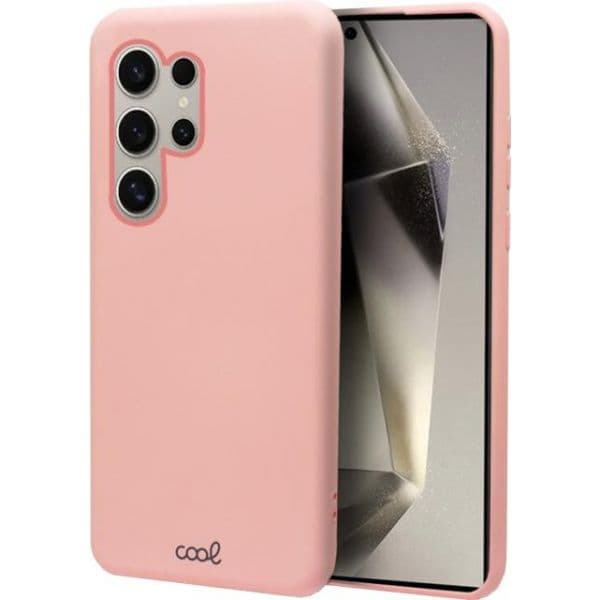 Cool Acessorios Capa Silicone para Samsung Galaxy S24 Ultra Pink