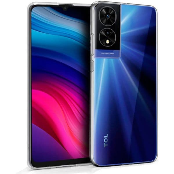 Cool Acessorios Capa Silicone para TCL 505 Clear