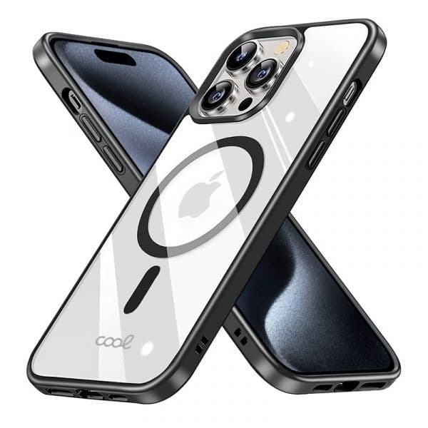 Capa para iphone 15 Pro Magnética Edge Preto