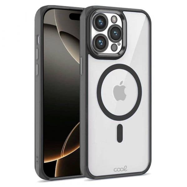 Cool Acessorios Capa Magnética para iPhone 16 Pro Black