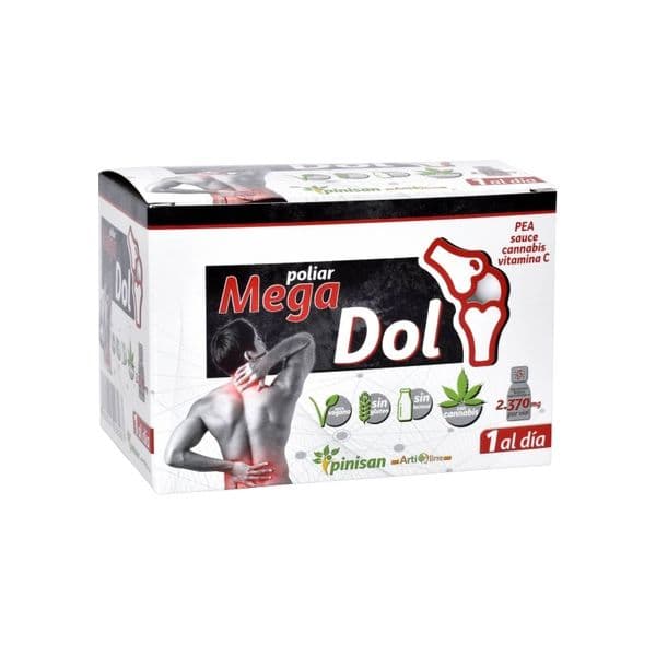 Pinisan Mega Dol Poliar 6 Frascos de 2370mg