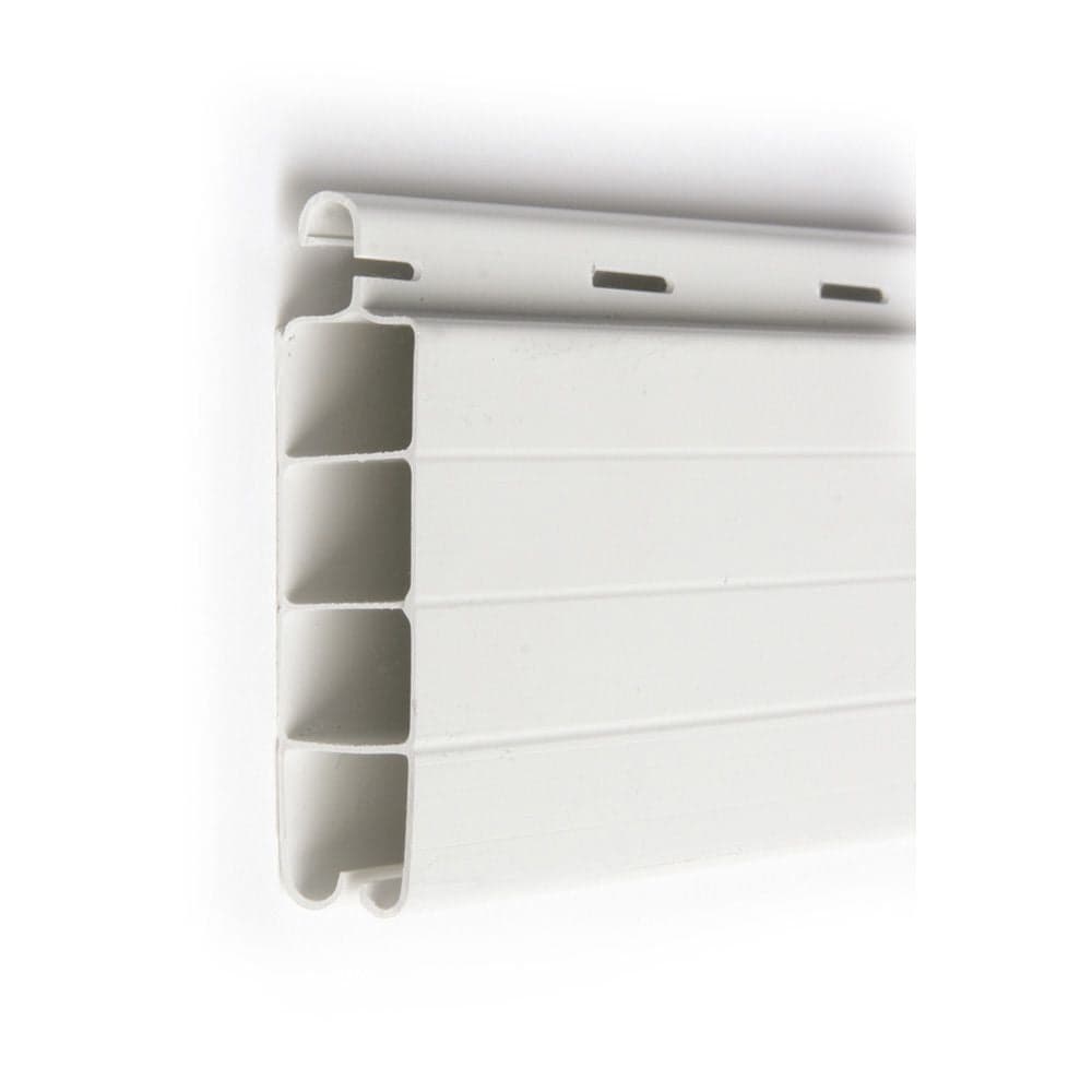 Cambesa Lâmina PVC Reta para Persiana Branca, 50mm x 2m