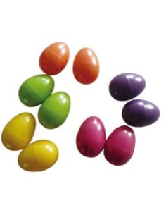 OQAN Maracas de Ovo QHP para Percussão em Plástico