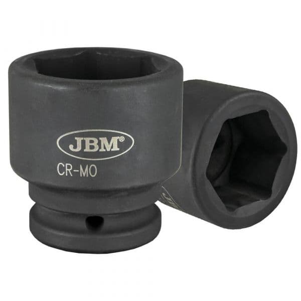 Jbm 3/4´´ 36 Mm Hexagonal Impact Socket Prateado