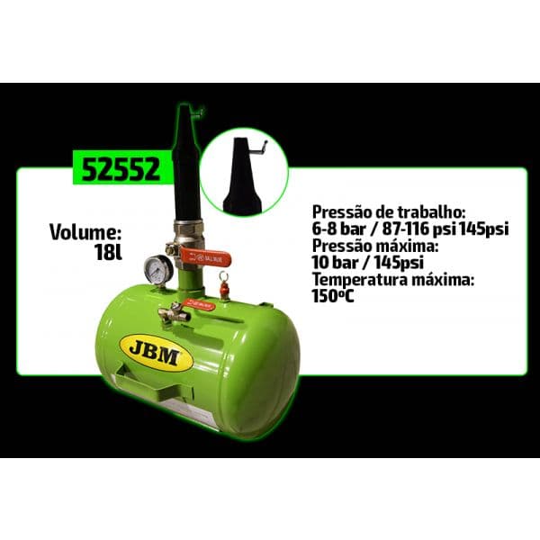 JBM Disjuntor de Borrachas Portatil 52552
