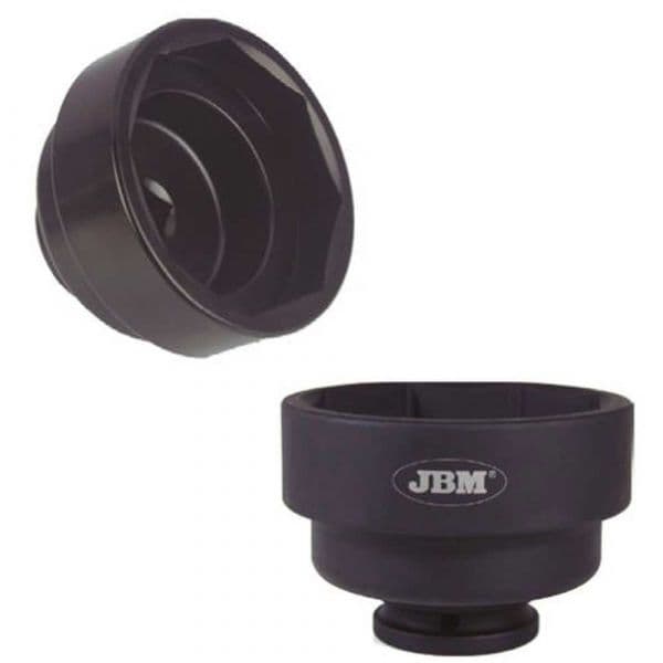 Jbm Scania 3/4´´ 100 Mm Rear Wheel Socket 8 Edges Preto