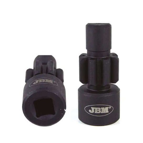 Jbm Scania 1/2´´ Truck Camshaft Rotation Socket Prateado