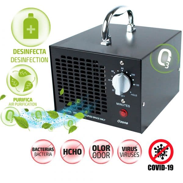 Purificador de Ar JBM Gerador de Ozono Portátil 5000 Mg/h (220V) - 53786