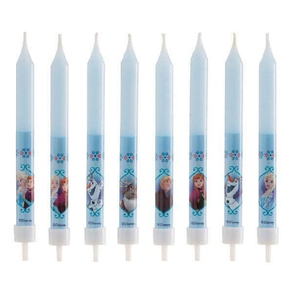 Dekora Pack 8 Velas de Aniversário Disney Frozen - 307213