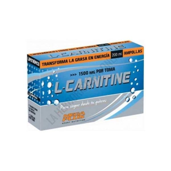 Mega Plus L Carnitina Recovery 1500 Liquid 20 Ampolas