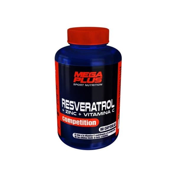 Mega Plus Competição de Resveratrol 60 Cápsulas