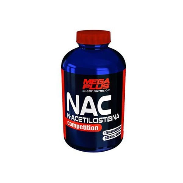Mega Plus Nac N-acetilcisteina 120 Comprimidos de 600mg