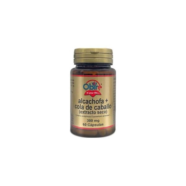 Obire Alcachofra + Cavalinha 300 Mg 60 Cápsulas