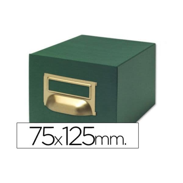 LiderPapel Ficheiro Tela Verde 1000 Fichas
