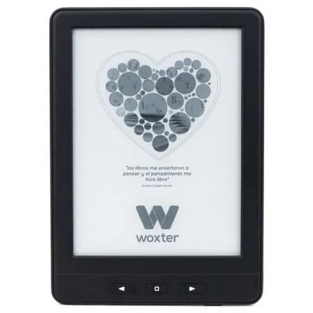 Woxter Scriba 195 Paperlight TP Livro Eletrónico com Ecrã Touch 6" HD E-Ink Pearl 4GB Preto