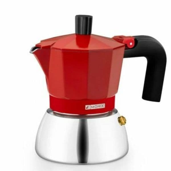 Monix Cafeteira Italiana M863109 Inox 9 Chávenas