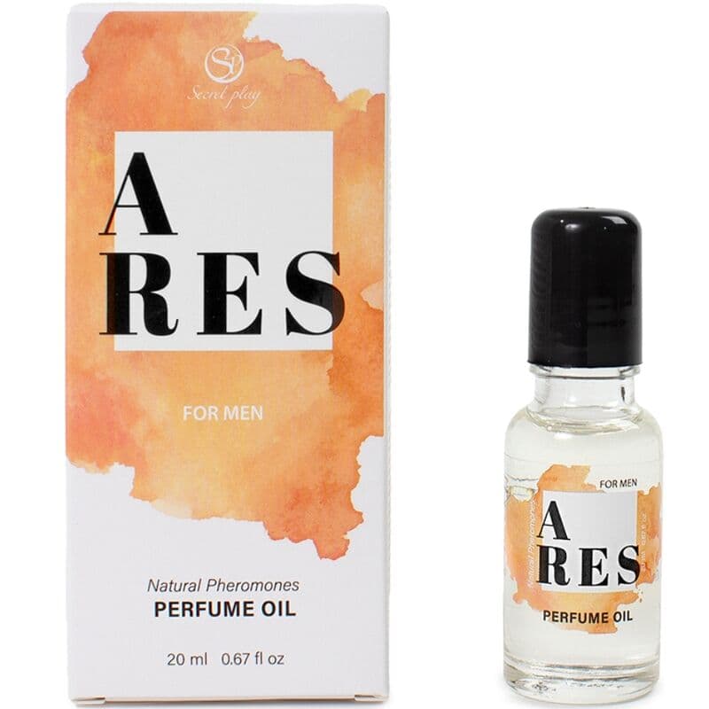 Secret Play Ares Perfume Natural Feromonas em Óleo para Homens 20 ml